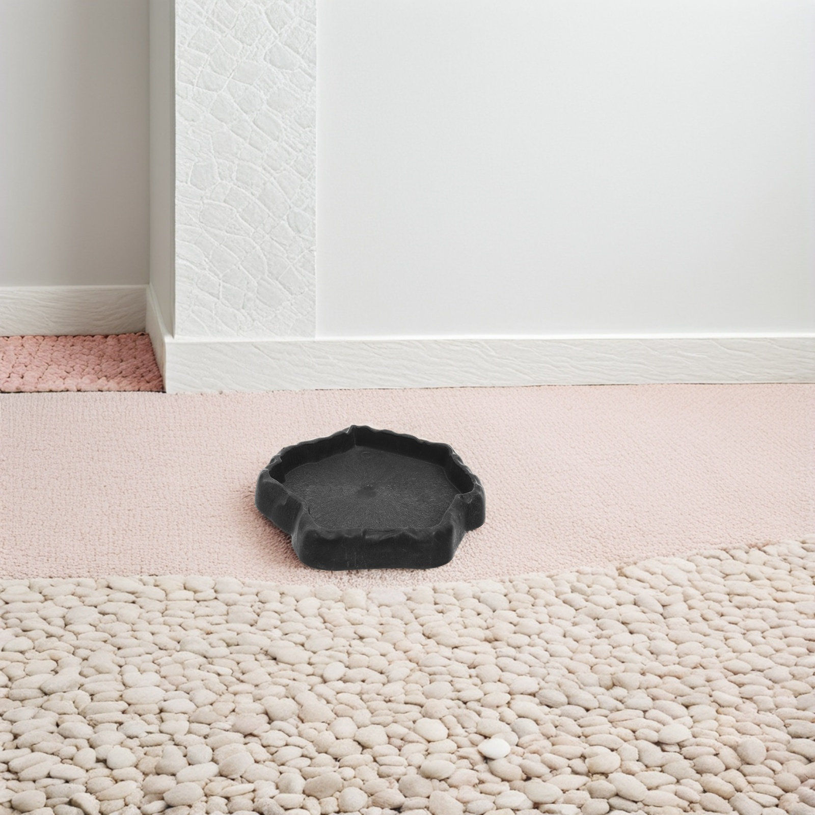 وعاء طعام طبيعي من الصخر للزوا - مراجعة Water Dish Reptile وسعره